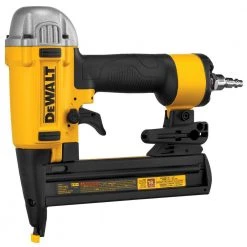 Dewalt DWFP1838 18-Gauge 1/4 In. Crown 1-1/2 In. Finish Stapler | High-Performance Pneumatic Stapler