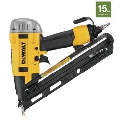 Dewalt DWFP72155 Precision Point 15-Gauge 2-1/2 Inch DA Style Finish Nailer - Professional Pneumatic Nailer for Precision Work -Dewalt Sales dewndwfp72155 e