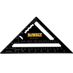 DeWalt DWHT46031 7-Inch Premium Rafter Square - Heavy-Duty Measuring Tool