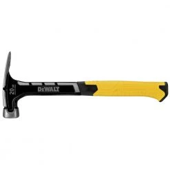 DeWalt DWHT51054 20 Oz. Steel Smooth 7.5" Straight Handle Finish Hammer
