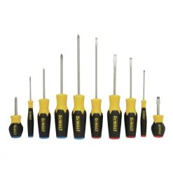 Dewalt DWHT62513 10-Piece Screwdriver Set – High-Quality Hand Tools for Precision Work