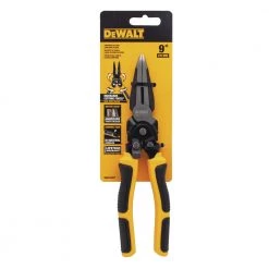 Dewalt DWHT70277 Compound Action Long Nose Pliers - Heavy Duty Hand Tool for Precision Gripping