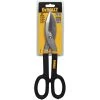 DEWALT DWHT70287 12-Inch Tin Snips - Heavy Duty Aviation Snips for Cutting Metal Sheet, Comfort Grip Handle