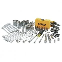 DEWALT DWMT73802 142-Piece Mechanics Tool Set - Comprehensive Hand Tool Kit for Professionals -Dewalt Sales dewndwmt73802 b