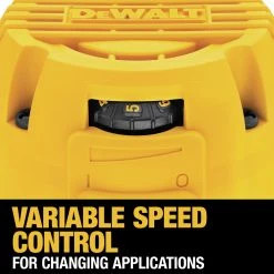 Dewalt DWP611 110V 7 Amp Variable Speed 1-1/4 HP Corded Compact Router with LED - Precision Woodworking Tool -Dewalt Sales dewndwp611 o