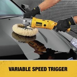 DeWalt DWP849 12 Amp 7 In./9 In. Electronic Variable Speed Polisher - High-Performance Power Tool -Dewalt Sales dewndwp849 n