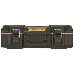 DEWALT DWST08165 14-3/4" x 14-3/4" x 7" TOUGHSYSTEM 2.0 Tool Box - Heavy-Duty Black Tool Storage -Dewalt Sales dewndwst08165 a