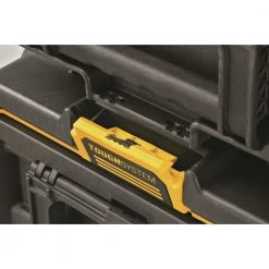 DEWALT DWST08165 14-3/4" x 14-3/4" x 7" TOUGHSYSTEM 2.0 Tool Box - Heavy-Duty Black Tool Storage -Dewalt Sales dewndwst08165 f