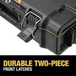 DEWALT DWST08165 14-3/4" x 14-3/4" x 7" TOUGHSYSTEM 2.0 Tool Box - Heavy-Duty Black Tool Storage -Dewalt Sales dewndwst08165 i