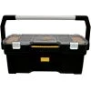 DEWALT DWST24075 12.72in x 24in x 11.2in Tote with Removable Organizer, Black - Heavy-Duty Tool Storage