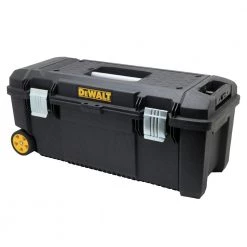 Dewalt DWST28100 12.5" x 28" x 12" Tool Box on Wheels - Heavy-Duty Black Tool Storage