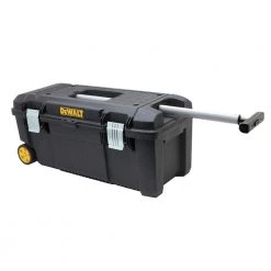 Dewalt DWST28100 12.5" x 28" x 12" Tool Box on Wheels - Heavy-Duty Black Tool Storage -Dewalt Sales dewndwst28100 b