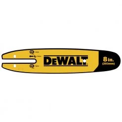 DeWalt DWZCSB8 8-Inch Pole Saw Replacement Bar | Durable Chainsaw Accessory | Compatible with DeWALT Pole Saws