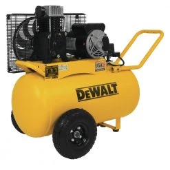 Dewalt DXCM201 2 HP 20 Gallon Oil-Lube Hotdog Air Compressor - Portable & Powerful -Dewalt Sales dewndxcm201 d