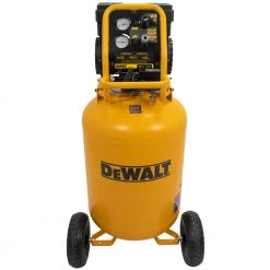 DeWalt DXCMSAC426 1.5 HP 26 Gallon Vertical 150 PSI Quiet Wheelbarrow Air Compressor - Portable and Durable