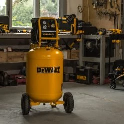 DeWalt DXCMSAC426 1.5 HP 26 Gallon Vertical 150 PSI Quiet Wheelbarrow Air Compressor - Portable and Durable -Dewalt Sales dewndxcmsac426 i