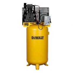 Dewalt DXCMV5018055 5 HP 80 Gal Oil-Lube Stationary Air Compressor with Baldor Motor – Heavy-Duty Air Compressor for Professional Use