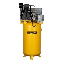 DEWALT DXCMV7518075 7.5 HP 80 Gallon Oil-Lube Stationary Air Compressor with Baldor Motor - Heavy-Duty Air Compressor for Industrial Use